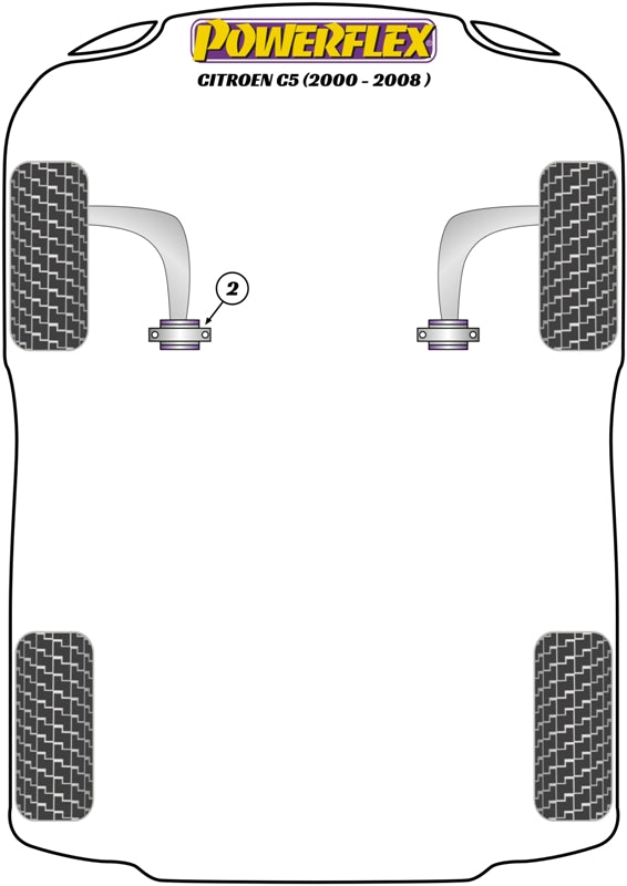 Powerflex Road - C5 (2000 - 2008) - PowerAlign Wheel Mounting Guide Pin - PF99-512-125