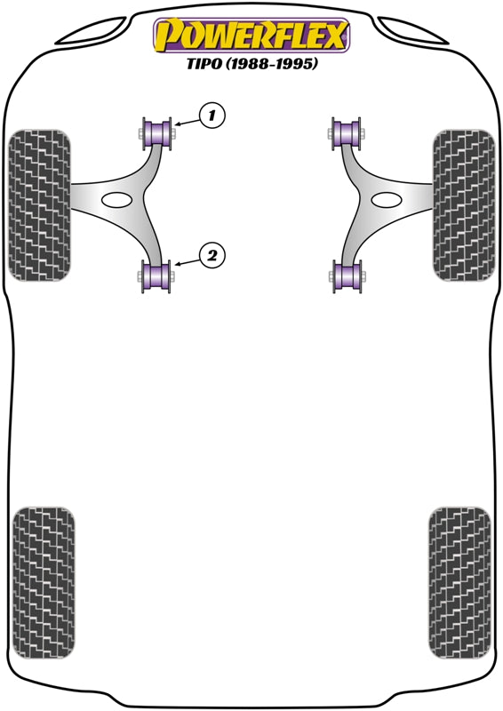 Powerflex Road - Tipo (1988-1995) - PowerAlign Wheel Mounting Guide Pin - PF99-512-125