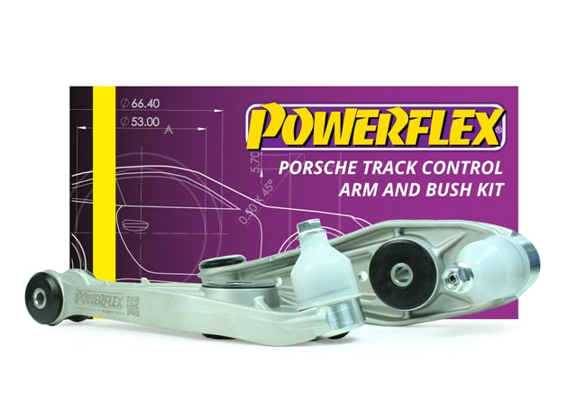 Powerflex Black - 987C Cayman (2005 - 2012)  - Track Control Arm & Bush Kit - PF57K-1001BLK