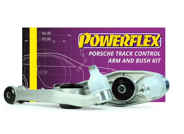 Powerflex Black - 981 Boxster/Cayman (2012 - 2016) - Track Control Arm & Bush Kit - PF57K-1002BLK