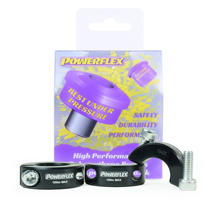Powerflex Road - Roll Bar Lateral Support Clamps - Anti-Roll Bar Lateral Support Clamps 19-20mm - PFC19-20