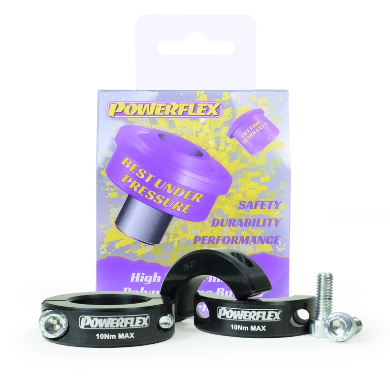 Powerflex Road - T6 / 6.1 Transporter (2015-2024) - Anti-Roll Bar Lateral Support Clamps 25-27mm - PFC25-27