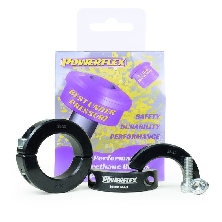 Powerflex Road - Roll Bar Lateral Support Clamps - Anti-Roll Bar Lateral Support Clamps 28-30mm - PFC28-30