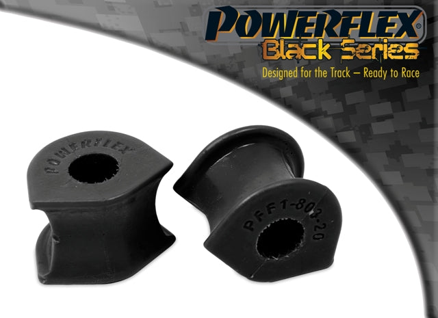 Powerflex Black - GTV & Spider 916 2.0 & V6 (1995-2005) - Front Anti Roll Bar Bush (95-02) 20mm - PFF1-803-20BLK