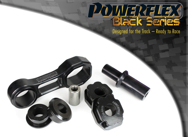 Powerflex Black - 500 US Models inc Abarth (2007 on) - Lower Torque Mount, Track Use - PFF16-532BLK