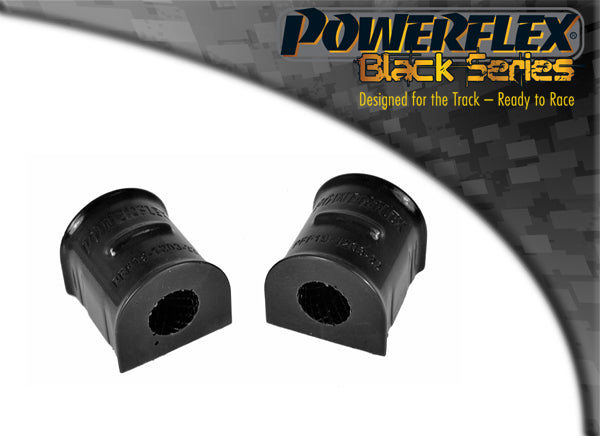 Powerflex Black - Focus MK2 (2005-2010) - Front Anti Roll Bar To Chassis Bush 22mm - PFF19-1203-22BLK