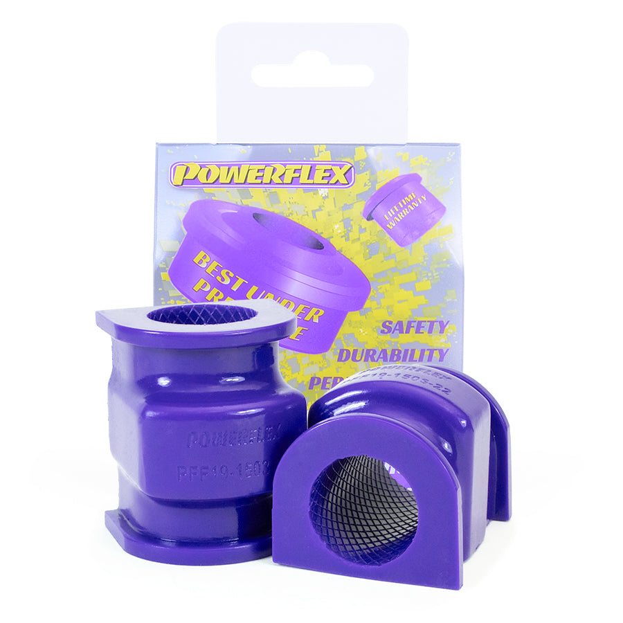 Powerflex Road - Fiesta Mk7 inc ST (2008 - 2012) - Front Anti Roll Bar To Chassis Bush 22mm - PFF19-1503-22