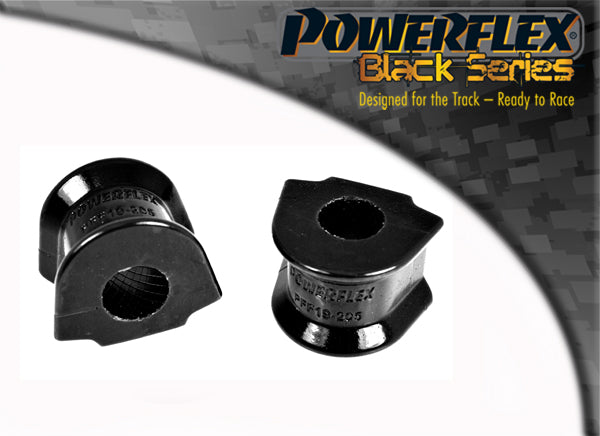 Powerflex Black - Escort Mk3 & 4 inc XR3i/RS1600i, Orion Mk1 & 2 (1980-1990) - Front Anti Roll Bar Mounting Bush 24mm - PFF19-205BLK