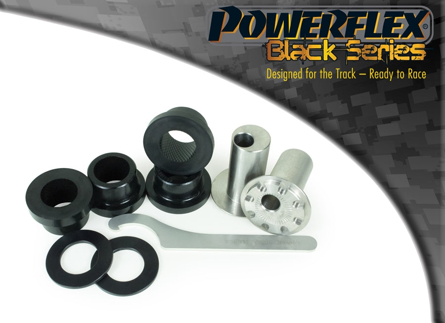 Powerflex Black - S40 (2004 - 2012) - Front Wishbone Front Bush Camber Adjustable 14mm Bolt - PFF19-8011GBLK