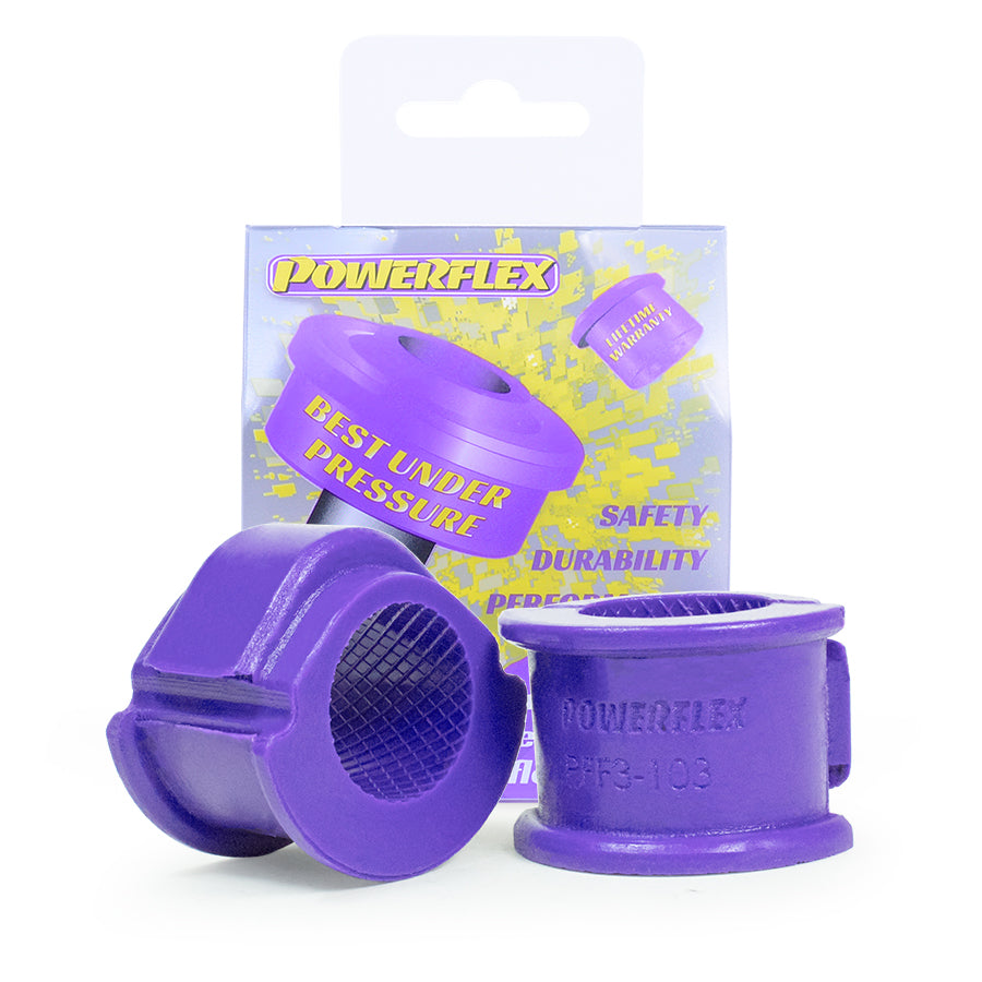 Powerflex Road - 80, 90 Quattro inc Avant (1983-1992) S2 Coupe B3 (1991-1996) - Front Anti Roll Bar Mount 25mm - PFF3-103-25