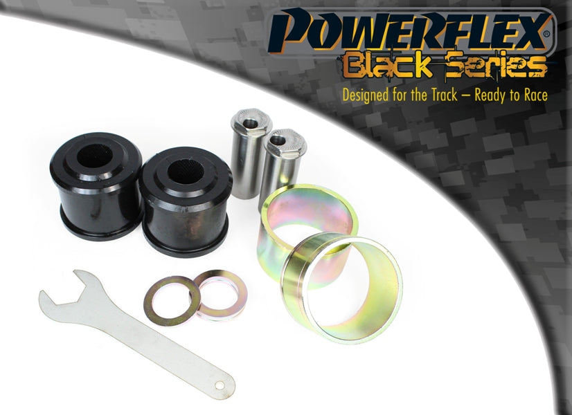 Powerflex Black - A4 (2008-2016) - Front Lower Radius Arm to Chassis Bush Caster Adjustable - PFF3-702GBLK