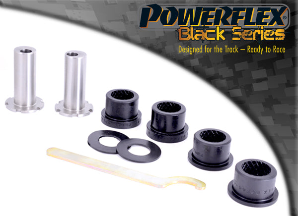 Powerflex Black - Lancer Evolution X CZ4A (10/07 - 05/16) - Front Arm Front Bush, Camber Adjustable - PFF44-401GBLK
