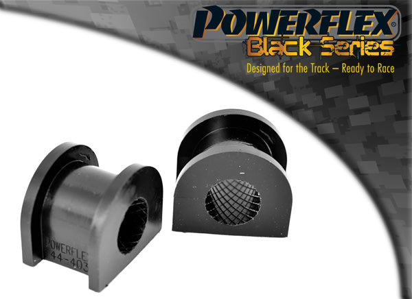 Powerflex Black - Lancer Evolution X CZ4A (10/07 - 05/16) - Rear Anti Roll Bar To Chassis Bush 25mm - PFF44-403-25BLK