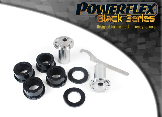 Powerflex Black - F54 Clubman Gen 2 (2015 - ON) - Front Arm Front Bush Camber Adjustable - PFF5-1301GBLK