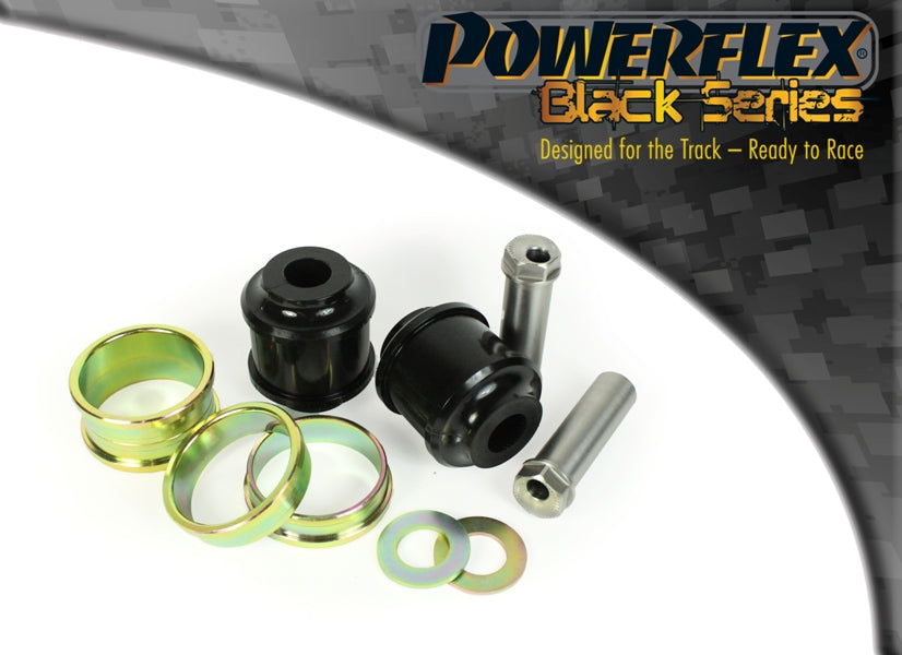 Powerflex Black - F20, F21 RWD (2011 - 2019) - Front Radius Arm To Chassis Bush Caster Adjustable - PFF5-1901GBLK