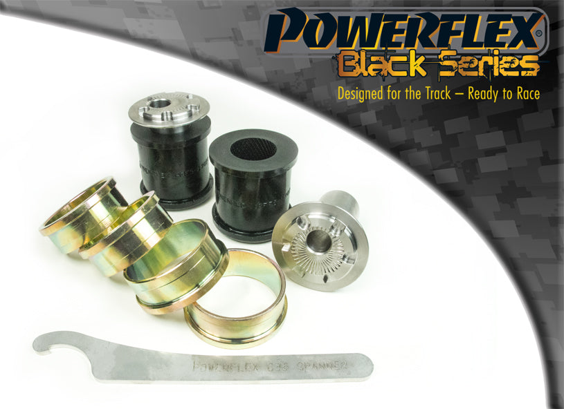 Powerflex Black - F30, F31, F34, F80 (2011 – 2018) Sedan / Touring / GT - Front Control Arm to Chassis Bush - Camber Adjustable  - PFF5-1902GBLK