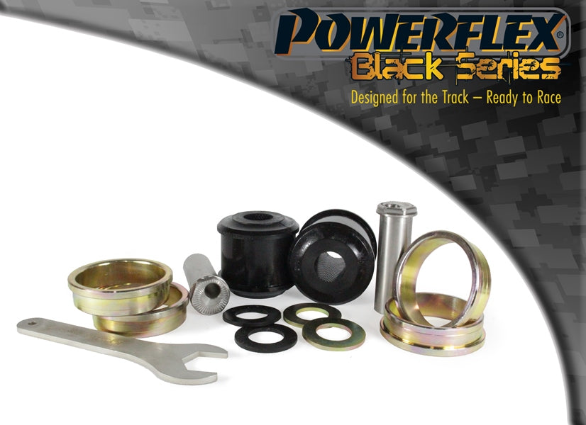 Powerflex Black - F87 M2 Coupe (2015 on) - Front Radius Arm To Chassis Bush Caster Adjustable - PFF5-4001GBLK