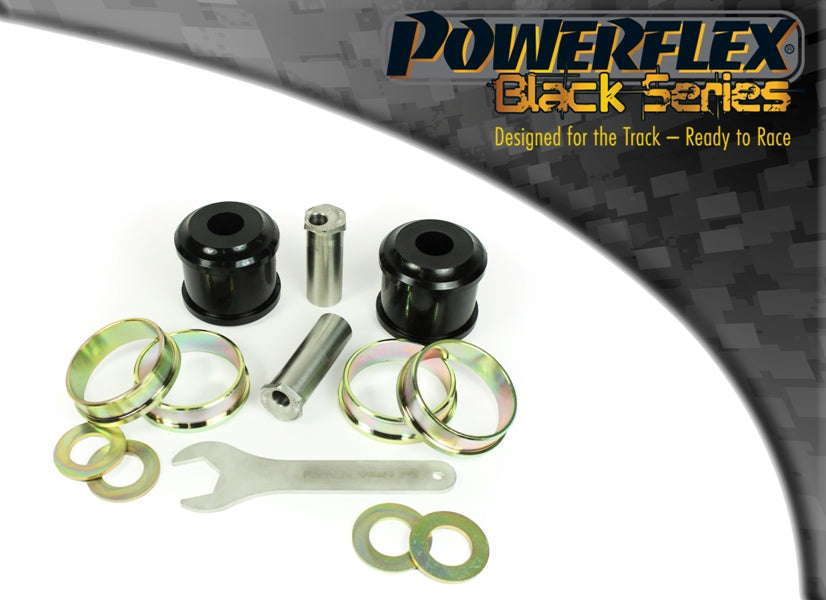 Powerflex Black - E81, E82, E87 & E88 (2004 - 2013) - Front Radius Arm To Chassis Bush Caster Adjust - PFF5-401GBLK