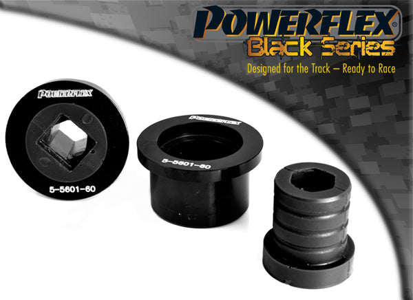Powerflex Black - E46 Sedan / Touring / Coupe / Conv - Front Wishbone Rear Bush, Aluminium Outer - PFF5-5601-60BLK