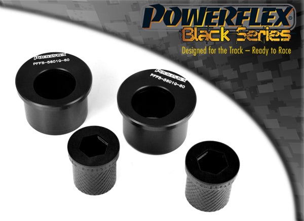 Powerflex Black - E46 Compact - Front Wishbone Rear Bush, Caster Offset - PFF5-5601G-60BLK