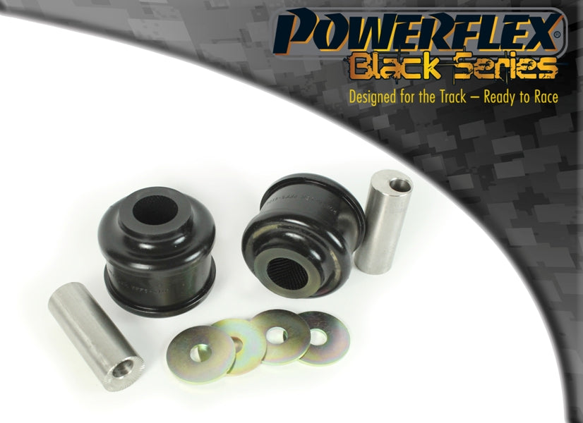 Powerflex Black - F06 / F12 / F13 xDrive (2011-2018)  - Front Radius Arm to Chassis Bush Caster Offset  - PFF5-6101GBLK