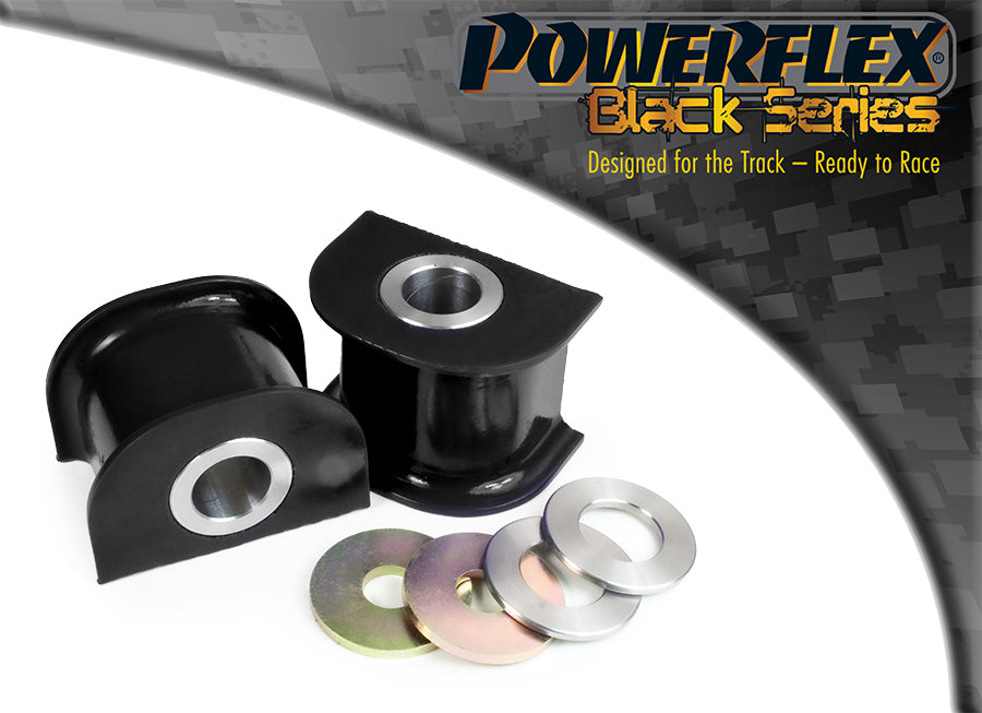 Powerflex Black - 968 (1992-1995) - Front Wishbone Rear Bush - PFF57-303BLK