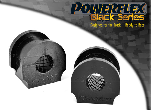 Powerflex Black - 924 and S (all years), 944 (1982 - 1985) - Front Anti Roll Bar To Wishbone Bush - PFF57-307BLK