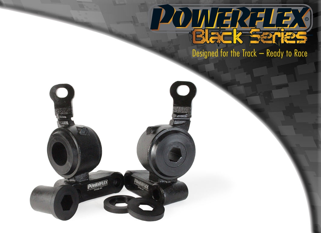 Powerflex Black - R50/52/53 Gen 1 (2000 - 2006) - Front Wishbone Rear Bush & Bracket  - PFF5K-101BLK
