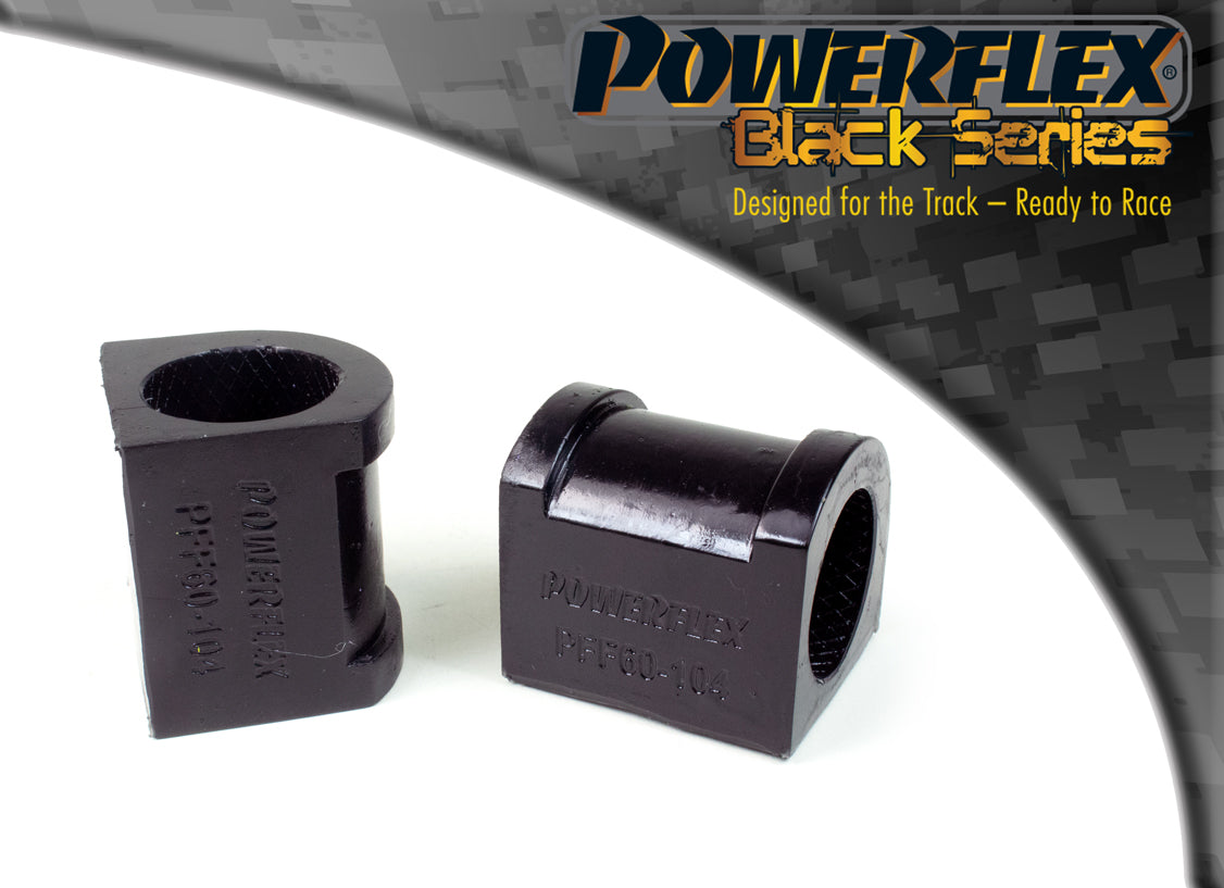 Powerflex Black - 5 Mk2 (1985-1995) - Front Anti Roll Bar Inner Mount 23mm - PFF60-104BLK