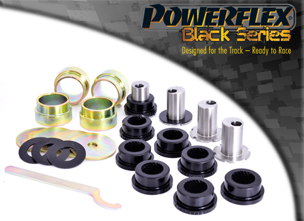 Powerflex Black - Clio II inc 172 & 182 (1998-2012) - Front Lower Wishbone Bush, Camber Adjustable - PFF60-301GBLK