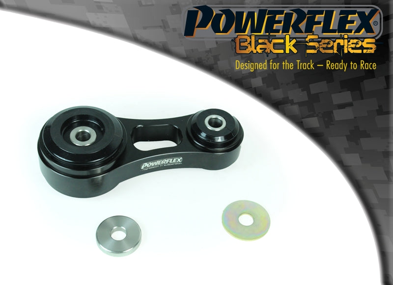Powerflex Black - Megane II inc RS 225, R26 and Cup (2002-2008) - Lower Torque Mount - Track/Msport - PFF60-8025BLK