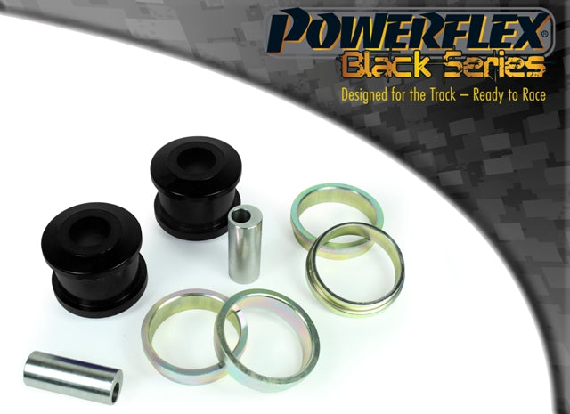 Powerflex Black - Clio III Sport 197/200 (2005 - 2012) - Front Arm Rear Bush Caster Offset - PFF60-802GBLK