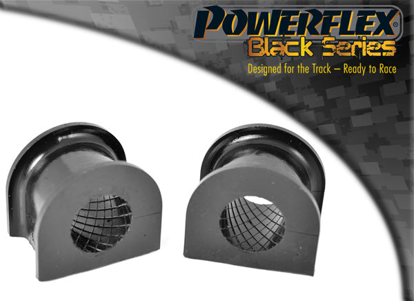 Powerflex Black - 200 (1995 - 1999), 25 (1999 - 2005) - Front Anti Roll Bar Mounts 23mm - PFF63-404-23BLK