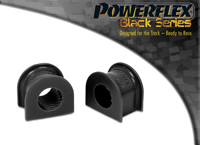Powerflex Black - 200 (1995 - 1999), 25 (1999 - 2005) - Front Anti Roll Bar Mounts 25mm - PFF63-404-25BLK