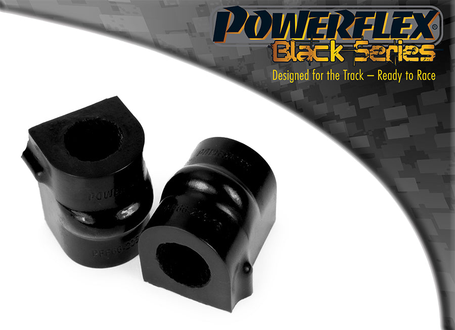 Powerflex Black - 9-5 YS3E (1998-2010) - Front Anti Roll Bar Mounting Bush 20mm - PFF66-206-20BLK