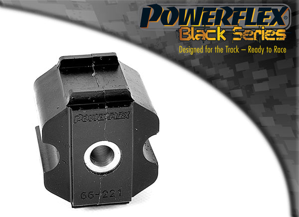 Powerflex Black - 9-5 YS3E (1998-2010) - Engine Torque Rod To Engine Bush, Manual Petrol - PFF66-221BLK