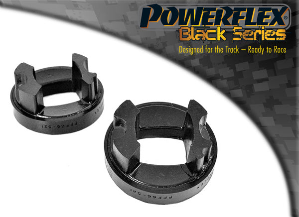 Powerflex Black - 9-3 (2003-2014) - Rear Lower Engine Mount Insert - PFF66-521BLK