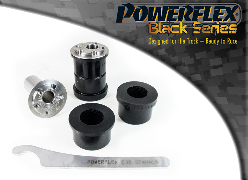 Powerflex Black - Swift Sport MK3 (ZC32S) (2010 - 2017) - Front Arm Front Bush Camber Adjustable - PFF73-401GBLK