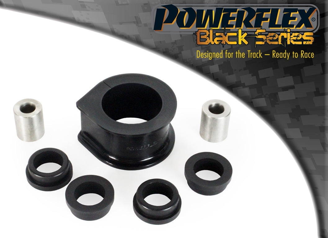 Powerflex Black - Supra Mk4 JZA80 (1993-2002) - Steering Rack Mount Bush Kit 47mm - PFF76-613BLK