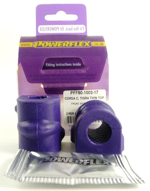 Powerflex Road - Tigra Twin Top B (2004-2009) - Front Anti Roll Bar Bush 17mm - PFF80-1003-17