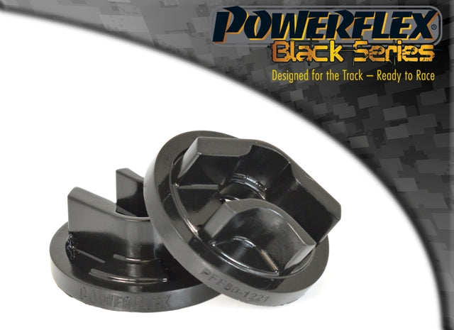 Powerflex Black - 9-3 (2003-2014) - Rear Lower Engine Mount Insert (79mm Option) - PFF80-1221BLK