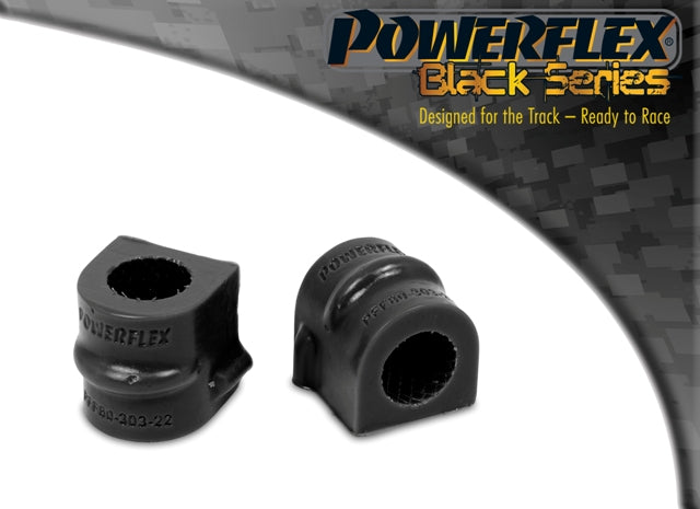 Powerflex Black - Manta B (1982-1988) - Front Anti Roll Bar Mounting Bush 22mm - PFF80-303-22BLK