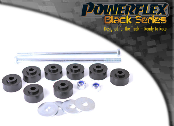 Powerflex Black - Astra MK2 - Kadett E (1985 - 1991) - Front Anti Roll Bar Drop Link Bush inc Bolt - PFF80-308BLK