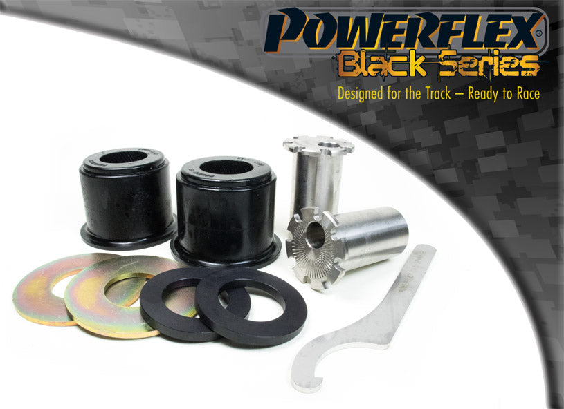 Powerflex Black - T6 / 6.1 Transporter (2015-2024) - Front Arm Rear Bush, Caster Adjustable - PFF85-1302GBLK