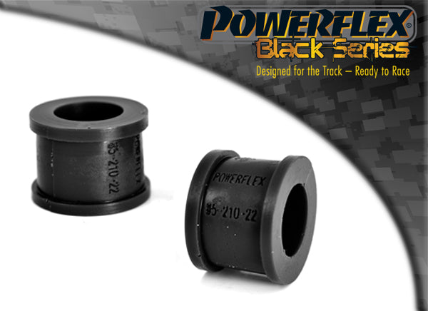 Powerflex Black - Golf MK2 2WD (1985 - 1992) - Front Anti Roll Bar Eye Bolt Bush Eibach 22mm - PFF85-210-22BLK