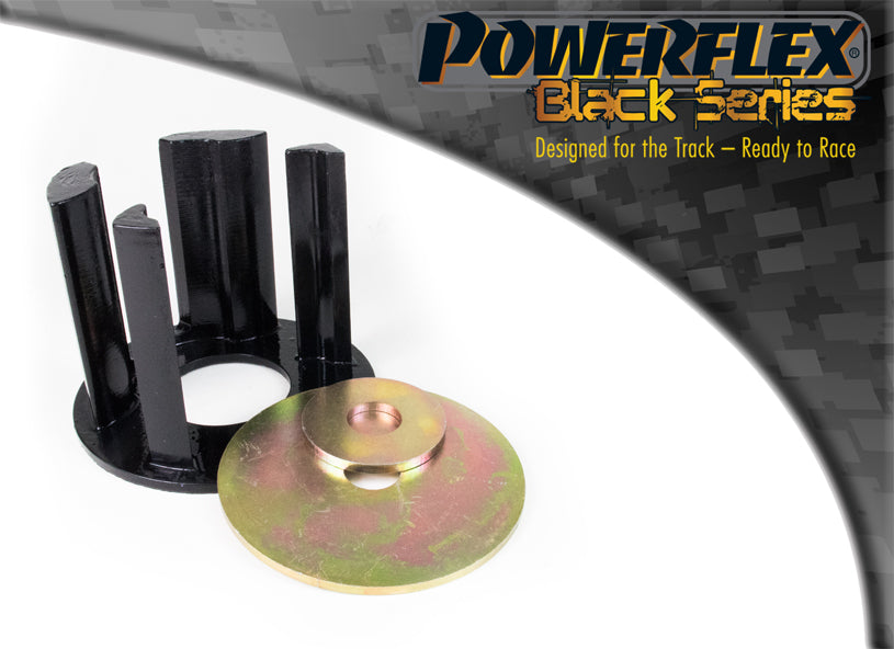 Powerflex Black - A3 inc Quattro MK2 8P (2003-2012) - Lower Engine Mount Insert (Large) Motorsport - PFF85-504BLK