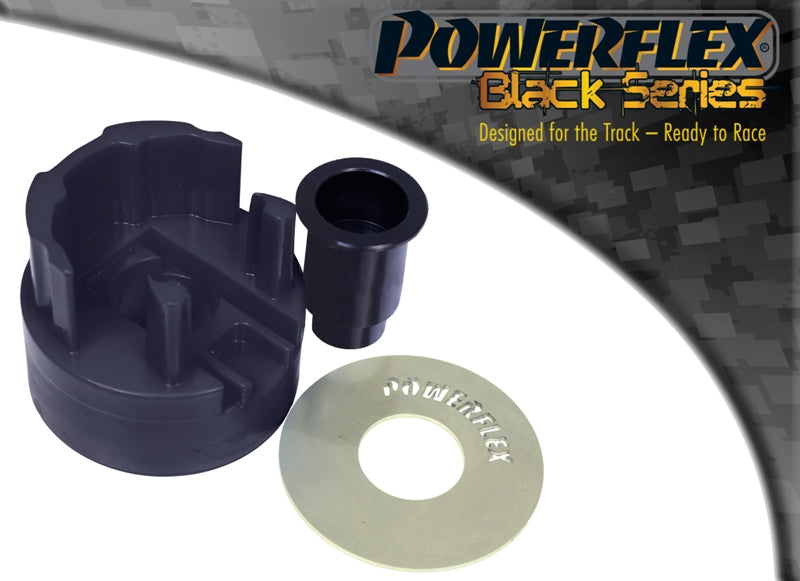 Powerflex Black - A3 MK3 8V up to 125PS (2013 - 2020) Rear Beam - Front Lower Engine Mount Hybrid Bush (Large) - Track/MSport - PFF85-831BLK