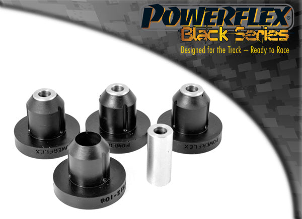Powerflex Black - AX Mk1 & 2 (1986-1998) - Rear Beam Mount  - PFR12-108BLK