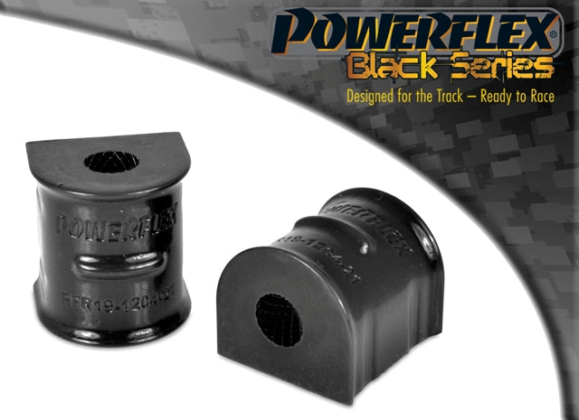 Powerflex Black - V40 (2012 - 2019) - Rear Anti Roll Bar To Chassis Bush 18mm - PFR19-1204-18BLK