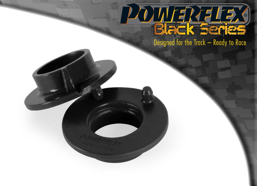 Powerflex Black - Fiesta Mk7 inc ST (2008 - 2012) - Rear Spring Upper Isolator Pad - PFR19-2030BLK